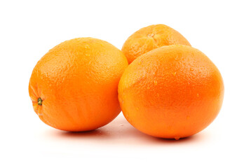 orange isolated on white background