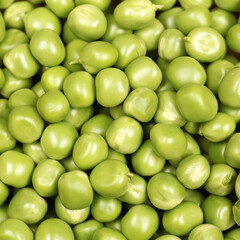 green peas background