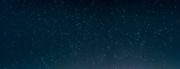 Fototapeta na wymiar Panorama of the starry sky