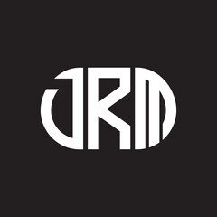 DRM letter logo design on black background. DRM creative initials letter logo concept. DRM letter design.