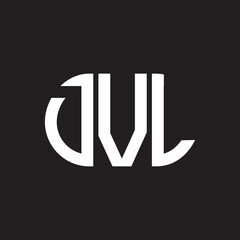 DVL letter logo design on black background. DVL creative initials letter logo concept. DVL letter design.