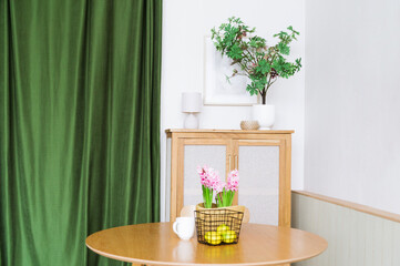 Elegant kitchen or living room interior. Photo