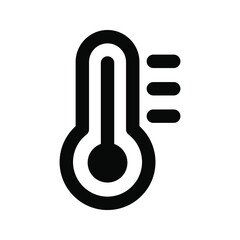 thermometer icon. medical sign. vector illustration
