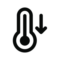 thermometer icon. medical sign. vector illustration