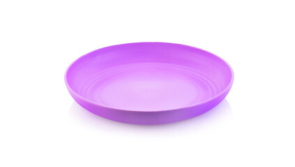 plate isolated  on a white background