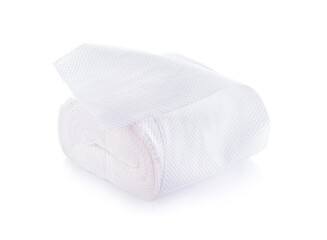 tissue paper isolated on a white background