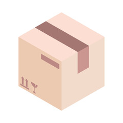 cardboard box icon