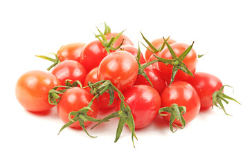 tomatoes isolated on white background