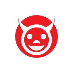 Obraz premium the devil logo and symbol