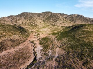 landscape in the mountains