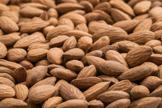 Almond nut background image