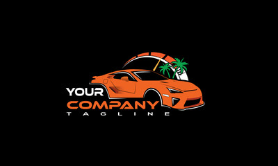 cool car service logo design