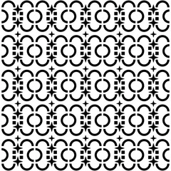 Abstract patterns geometric black and white graphic design print