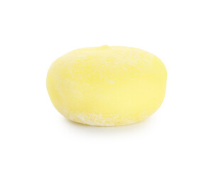 Delicious mochi on white background