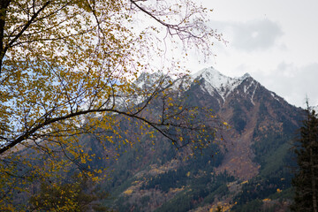 autumn in the mountains