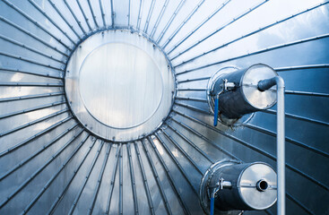 Large Carbon Dioxide Chemical Tank