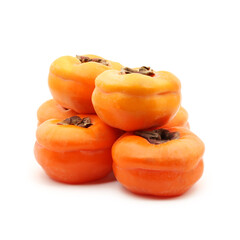persimmon isolated on white background