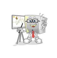 dice marketing character. cartoon mascot vector