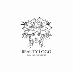 Obraz premium Beauty Logo svg