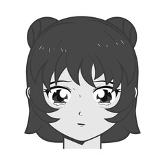 cute manga girl