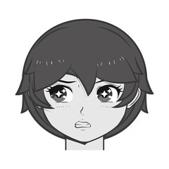 manga girl character