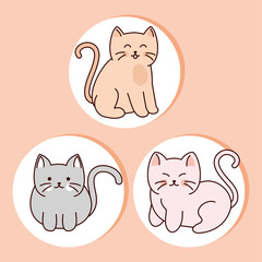 icon set cats