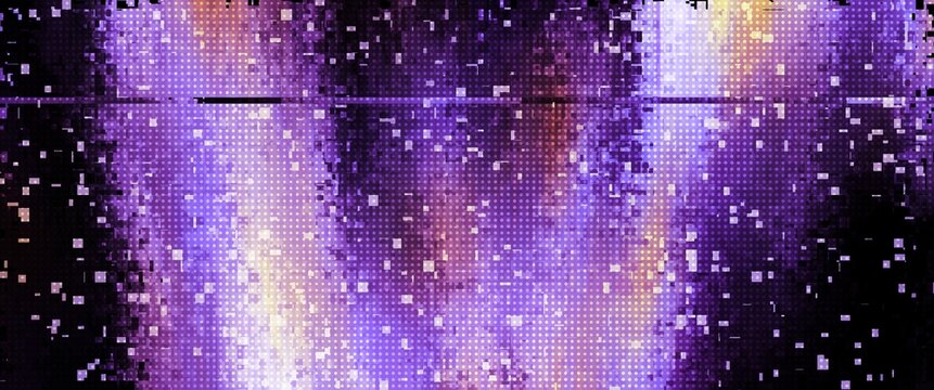Abstract Purple Digital Background