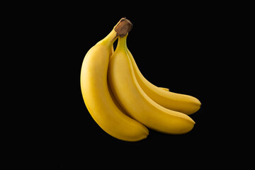 黒背景のバナナ2