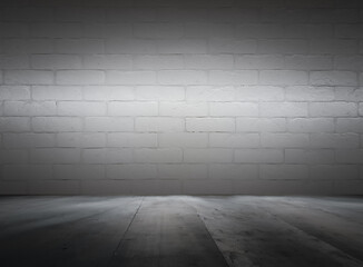 old interior with brick wall