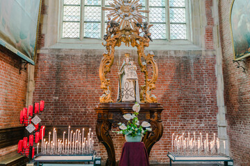 Saint Michael cathedral Ghent, Belgium