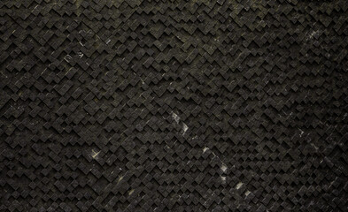 Abstract, Grungy Stone Tiles in a Fountain