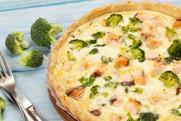 Homemade fish pie