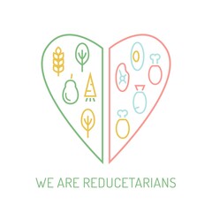 We are reducetarians. Reduce animal products consumption, avoid meat production.