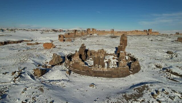 Kars, Turkey Ani Site of Historical Cities, The Church of King Gagik (Gagikasen)