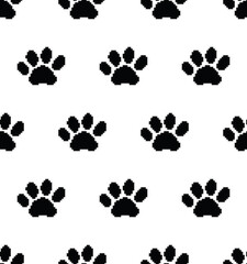 Fototapeta premium pixel cat pattern. cat background, texture, pattern, wallpaper, textile 