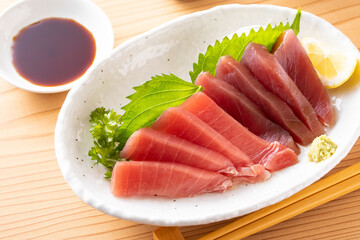 マグロの刺身