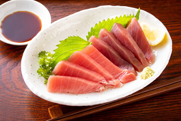 マグロの刺身