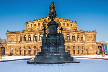 Dresden im Winter