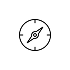 Compass icon. arrow compass icon sign and symbol