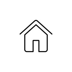 Fototapeta na wymiar House icon. Home sign and symbol