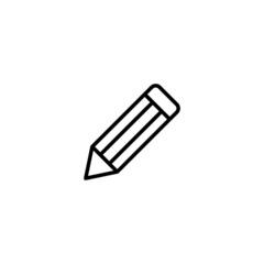 Pencil icon. pen sign and symbol. edit icon vector