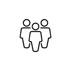 People icon. person sign and symbol. User Icon vector