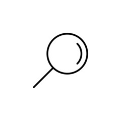 Search icon. search magnifying glass sign and symbol