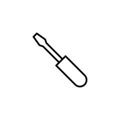 Screwdriver icon.tools sign and symbol