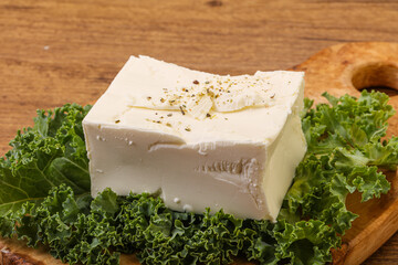 Traditional Greek Feta soft cheese