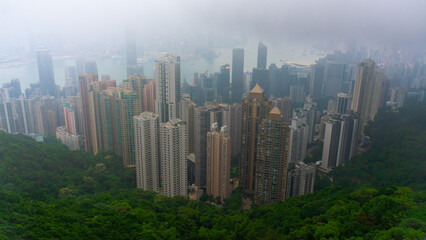 View from Victoria peak