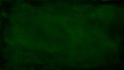 Black green grunge background. Dark dirty texture. Rough green background with copy space for...