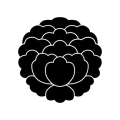 牡丹紋・大割牡丹 / 大割り牡丹（おおわりぼたん）