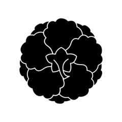 牡丹紋・裏牡丹