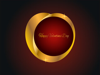 Concept for Valentines banner, flyer, party invitation, jewelry gift shop